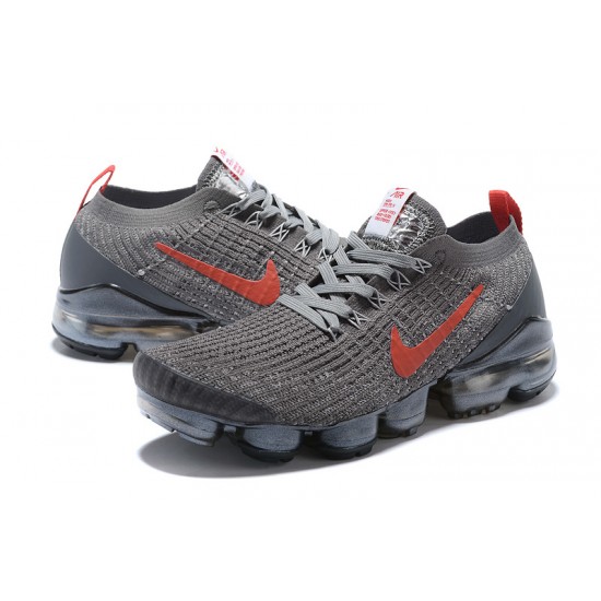 Nike Air VaporMax Flyknit 3 Dámské/Pánské Šedá Červená CT1270-001 Tenisky