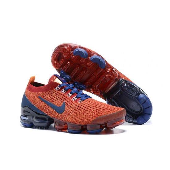 Nike Air VaporMax Flyknit 3 Dámské/Pánské Červená Modrá AJ6900-600 Tenisky