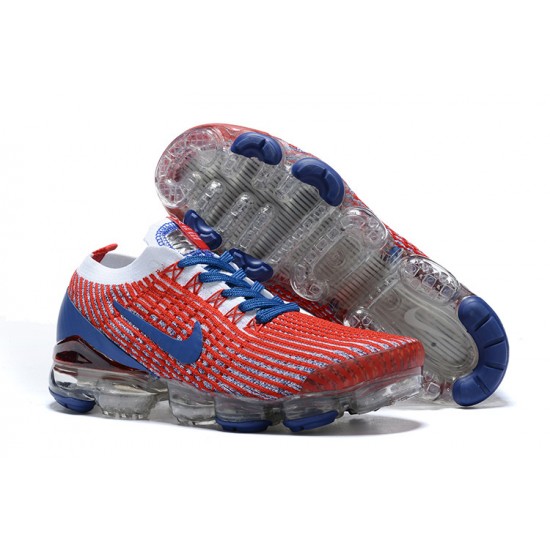 Nike Air VaporMax Flyknit 3 Dámské/Pánské Červená Modrá CW5585-100 Tenisky