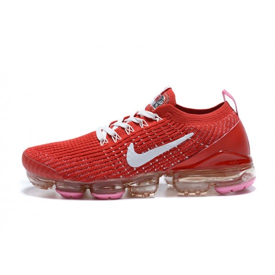 Nike Air VaporMax Flyknit 3 Dámské/Pánské Červená Bílá CU4756-600 Tenisky