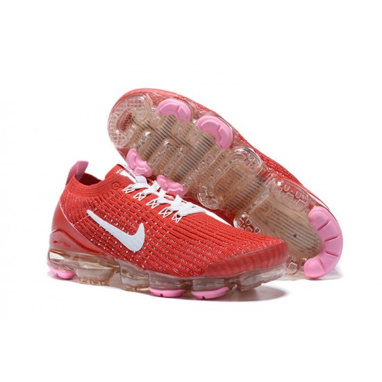 Nike Air VaporMax Flyknit 3 Dámské/Pánské Červená Bílá CU4756-600 Tenisky