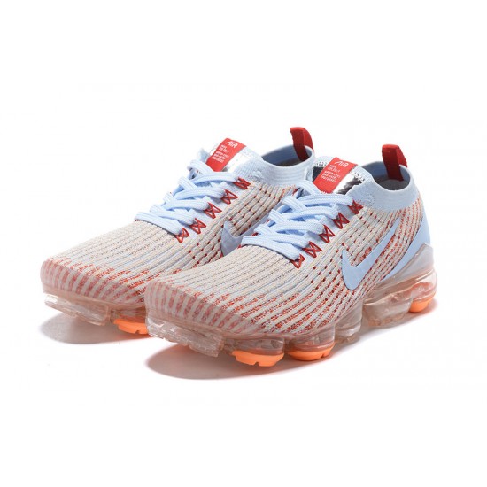 Nike Air VaporMax Flyknit 3 Dámské/Pánské Bílá Oranžová AJ6910-400 Tenisky