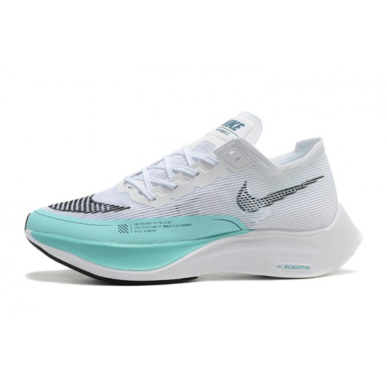 Nike ZoomX VaporFly NEXT Dámské/Pánské Bílá Modrá Tenisky 