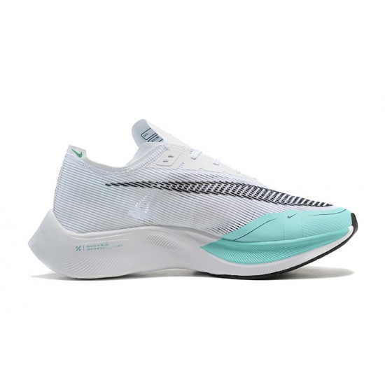 Nike ZoomX VaporFly NEXT Dámské/Pánské Bílá Modrá Tenisky 