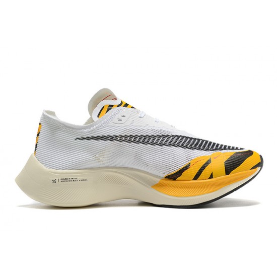 Nike ZoomX VaporFly NEXT Dámské/Pánské Bílá Oranžová Tenisky 