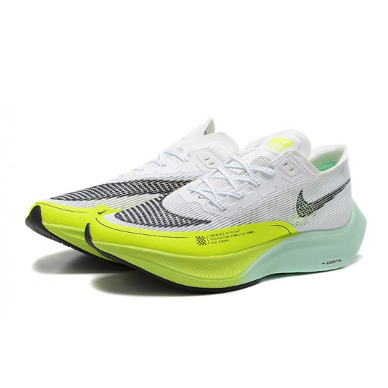 Nike ZoomX VaporFly NEXT Dámské/Pánské Bílá Žlutá Tenisky 