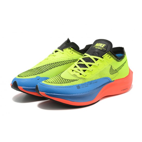 Nike ZoomX VaporFly NEXT Dámské/Pánské Žlutá Modrá Tenisky 