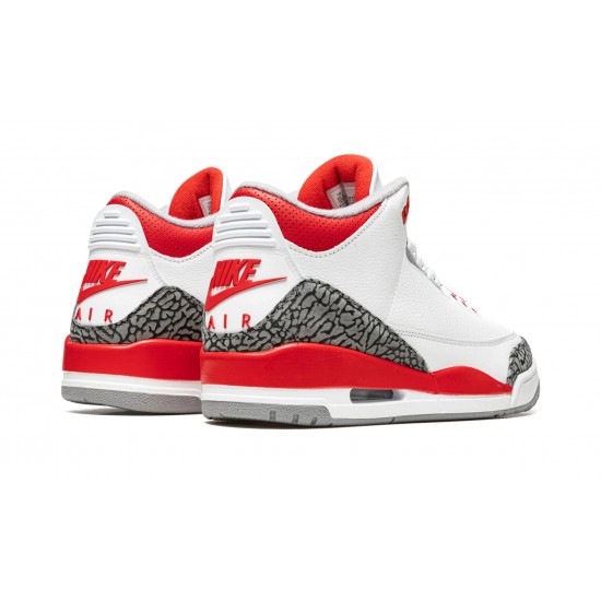 Nike Air Jordan 3 Retro Pánské Fire Red 2022 DN3707-160 Obuv